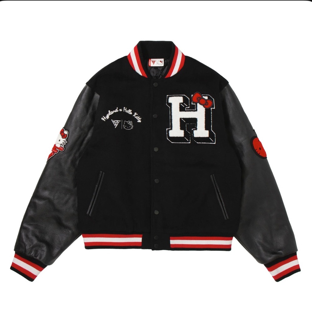 Hello Kitty Varsity Jacket - size XL